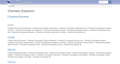 Desktop Screenshot of chemistryexplained.com